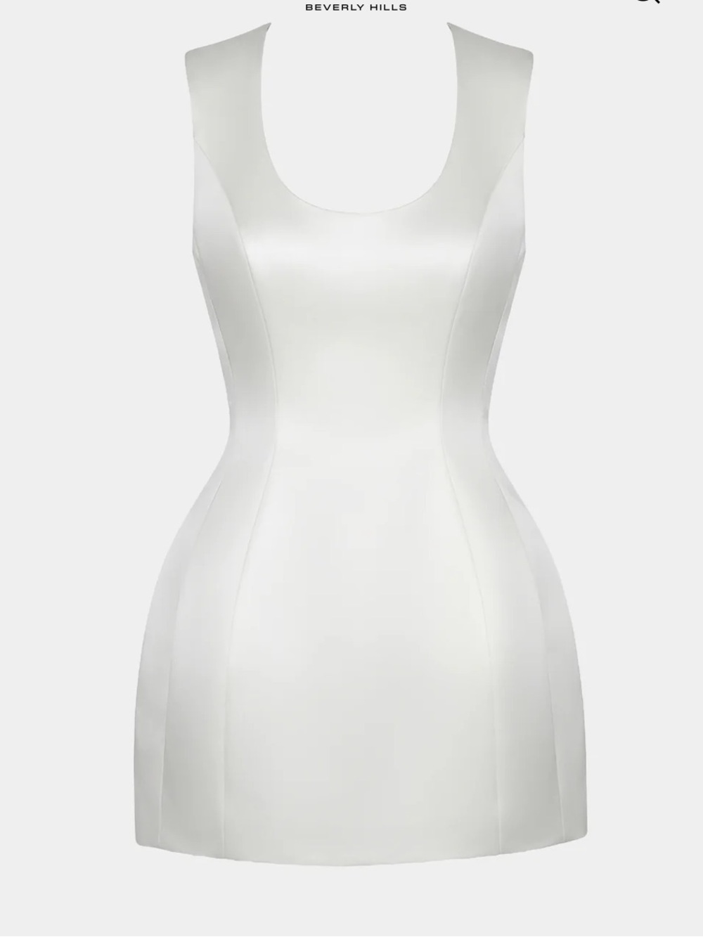 Heiress Bevery Hills A line mini dress
